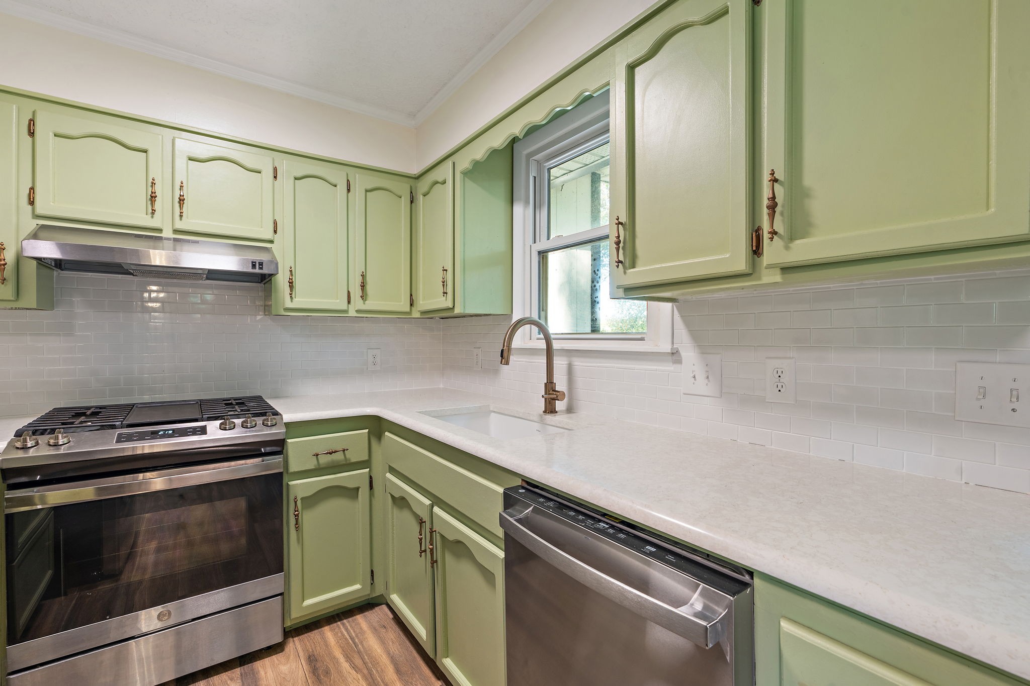 1627 West Grab Creek Road Dickson, TN 37055 - Photo 12 of 46 a kitchen with a sink and cabinets