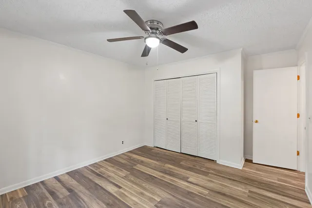 wooden floor in an empty room