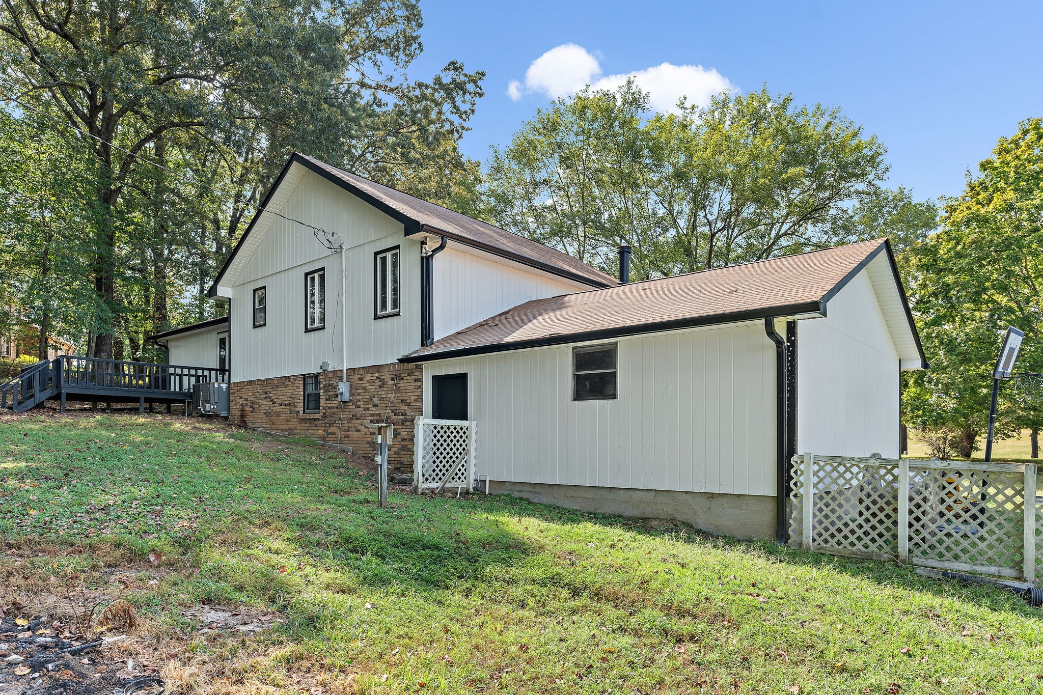 1627 West Grab Creek Road Dickson, TN 37055 - Photo 42 of 46 a view of a back yard of the house