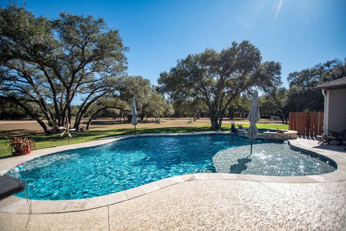 437 Bischoff Road Inez, TX 77968 - Photo 26 of 45 a view of a garden with a slide