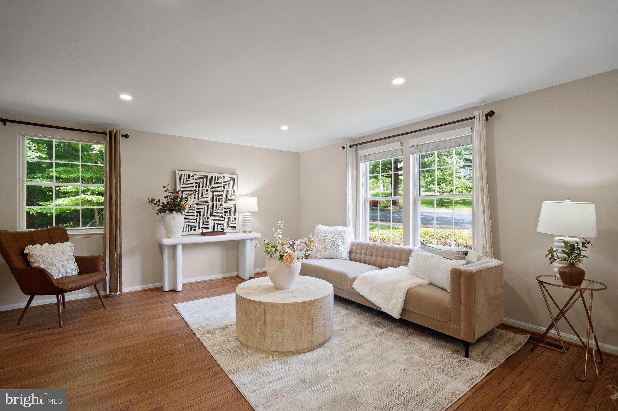 8943 Park Forest Drive Springfield, VA 22152 - Photo 6 of 74 Newly refinished hardwood floors