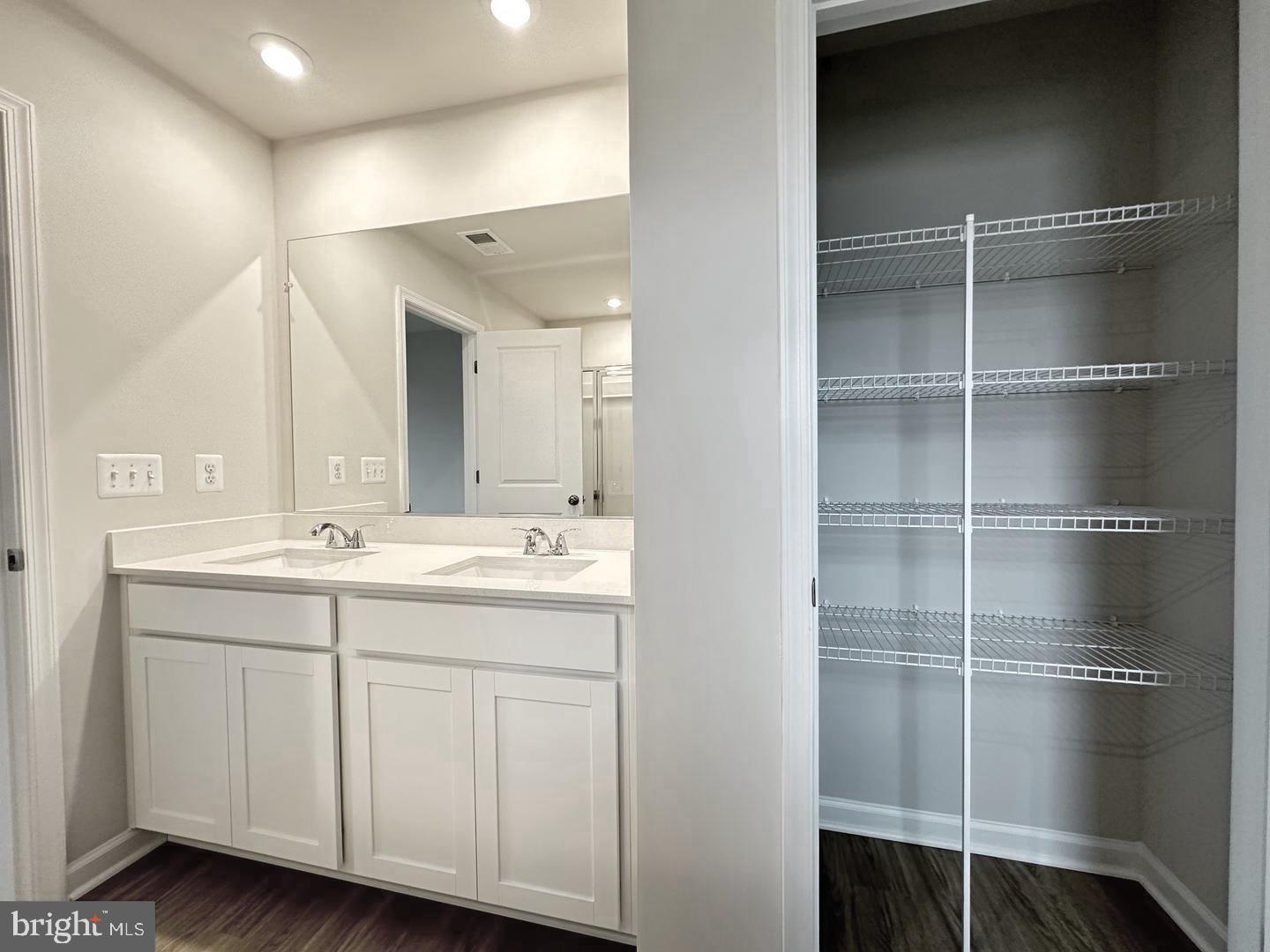 36 Patterson Road Charles Town, WV 25414 - Photo 18 of 37 Master bathroom. Doble vanity sinks, linen closet