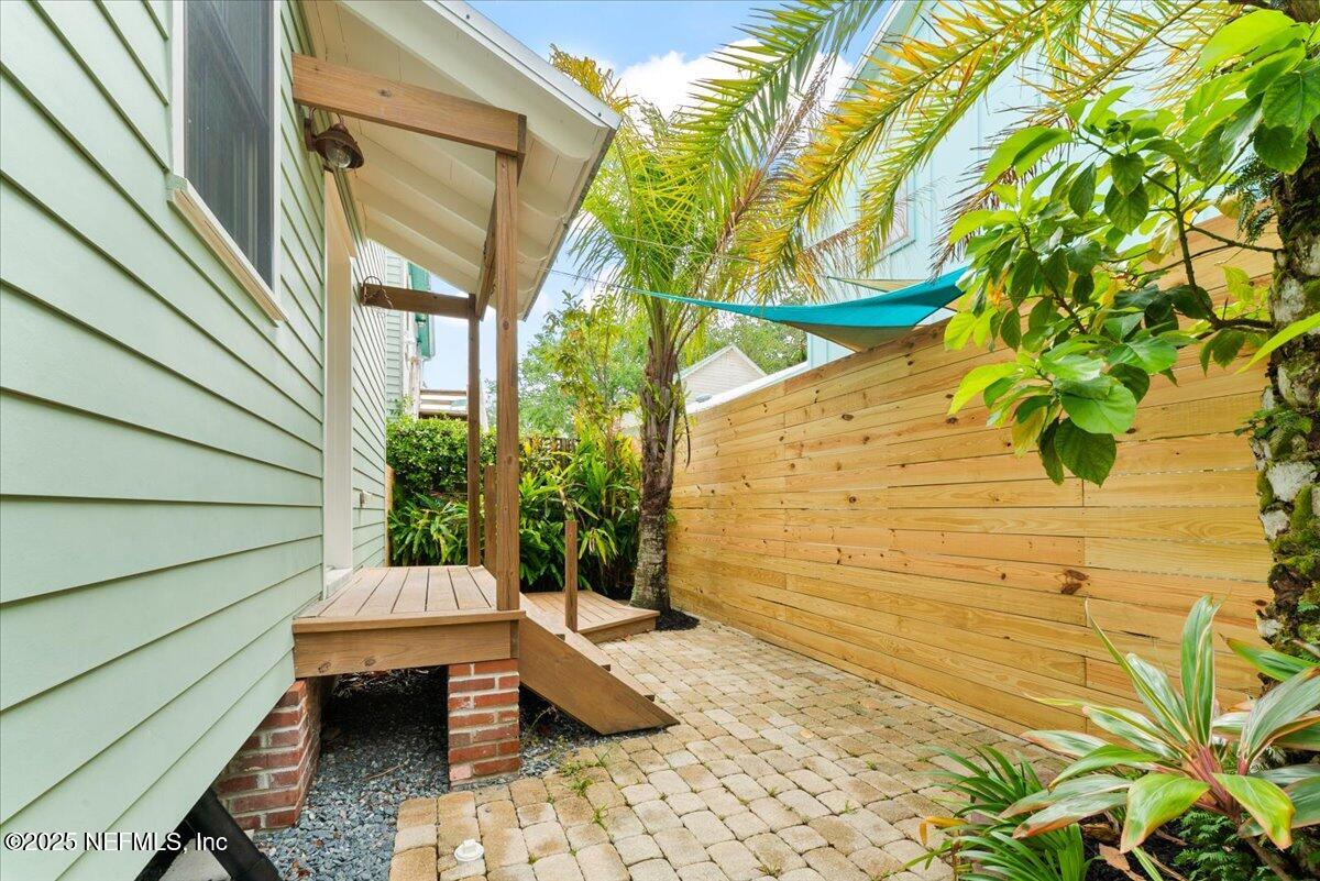 121 Moore Street St. Augustine, FL 32084 - Photo 3 of 31 27-Facing Back porch 5-9-2025