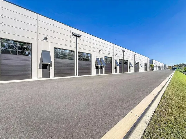 a view of balcony with large window