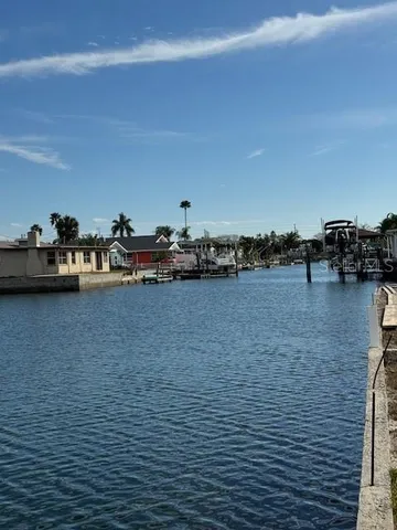 a view of ocean with boats
