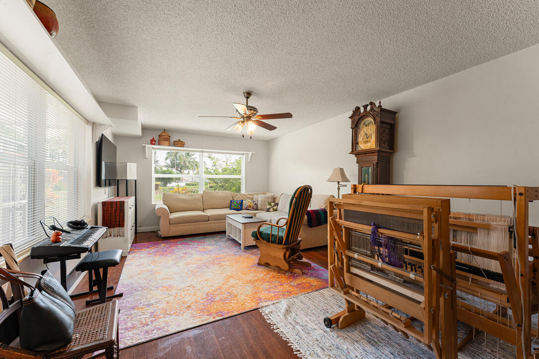 4102 Roxbury Court, Unit 41B Boynton Beach, FL 33436 - Photo 8 of 24 a view of a livingroom with furniture and a window