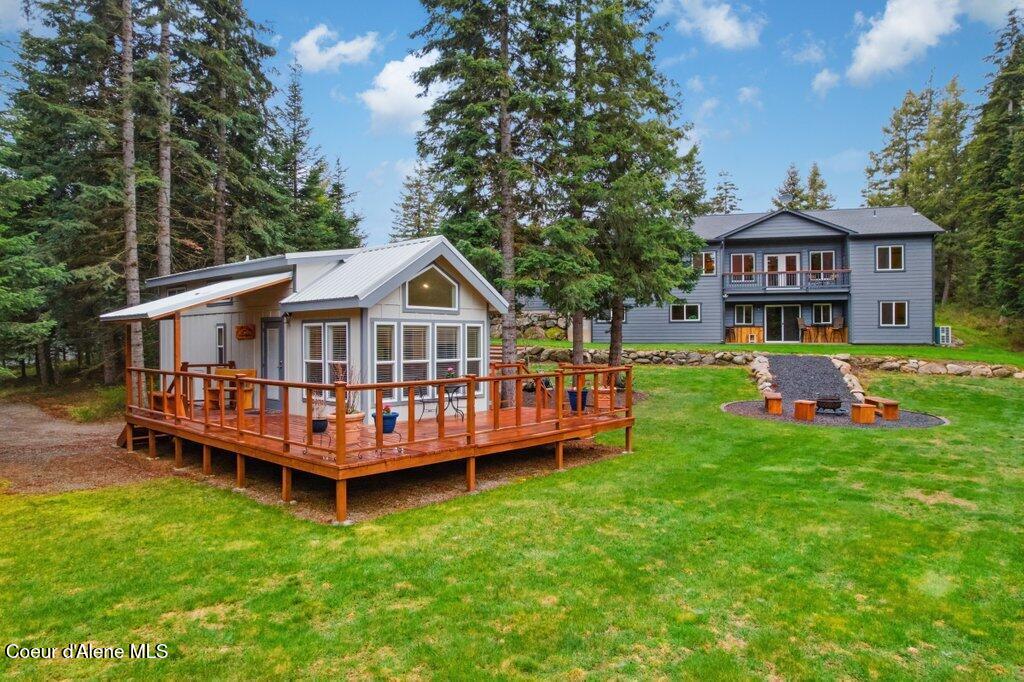 24414 North Wendler Loop Rathdrum, ID 83858 - Photo 34 of 49 Tiny home & rear of main home