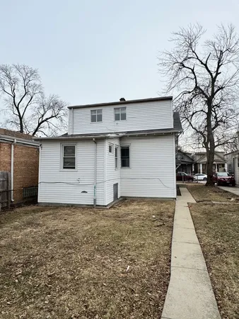 a backyard of a house