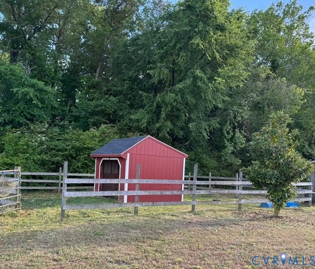 19890 River Road Courtland, VA 23837 - Photo 24 of 32 a view of backyard with deck