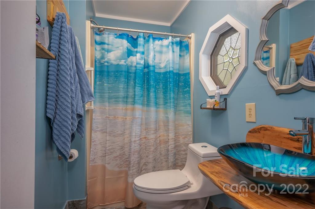 2226 Us Highway Tryon, NC 28782 - Photo 19 of 33 a bathroom with a toilet and a shower