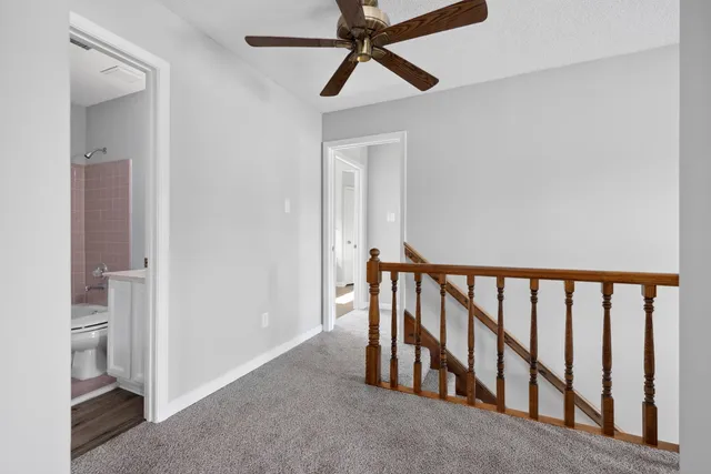 a view of entryway with a hallway