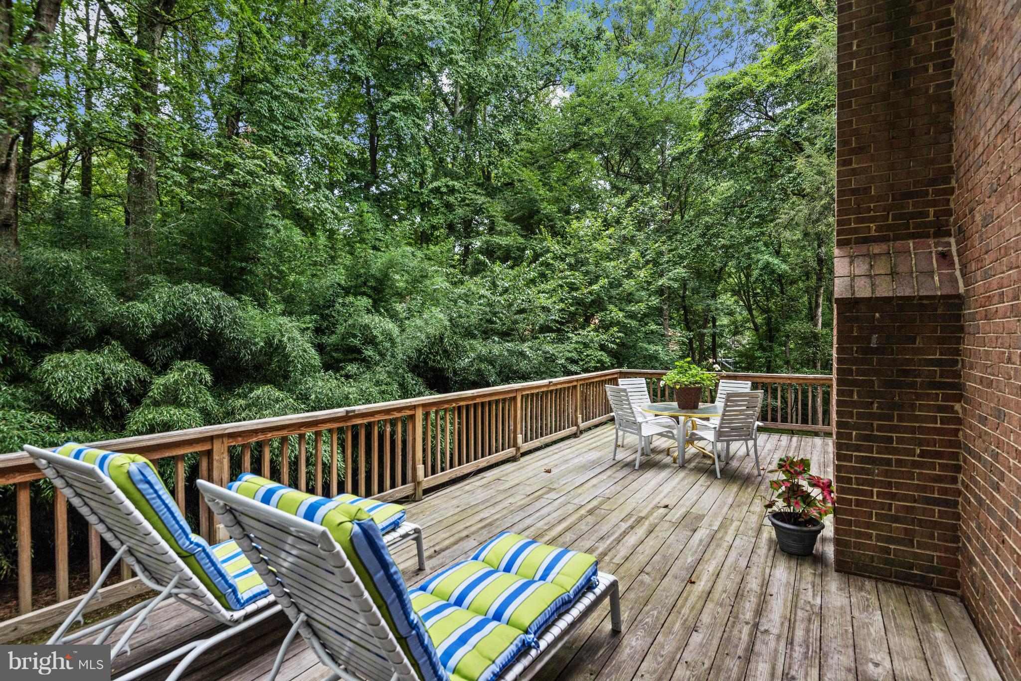 11804 Hunting Ridge Court Potomac, MD 20854 - Photo 28 of 30 Expansive Tranquil Deck