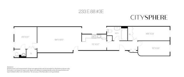 $550,000 | 233 East 88th Street, Unit 3E | Upper East Side