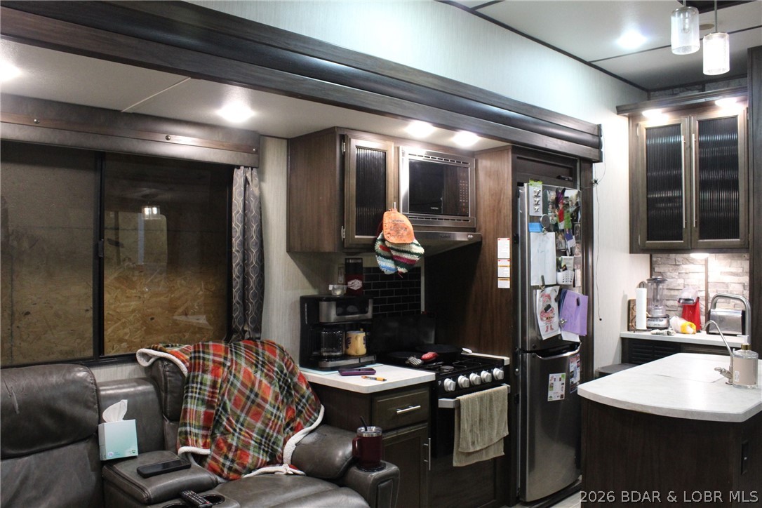 30932 Blackbird Road Stover, MO 65078 - Photo 7 of 53 Kitchen of the 5th wheel