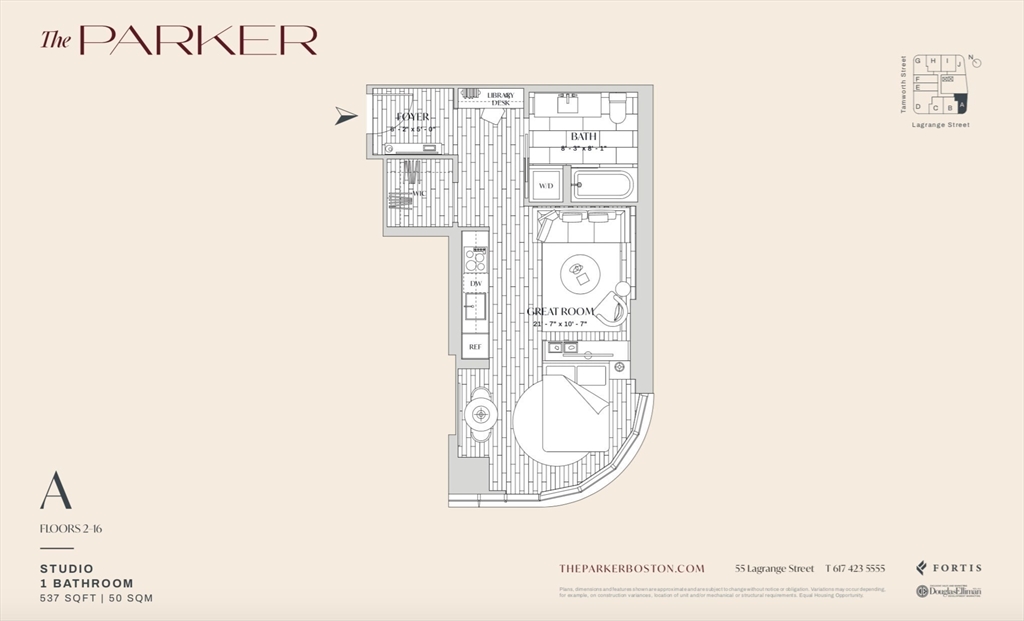 55 Lagrange Street, Unit 601 Boston, MA 02116 - Photo 42 of 42