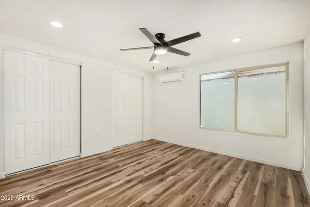 wooden floor in an empty room