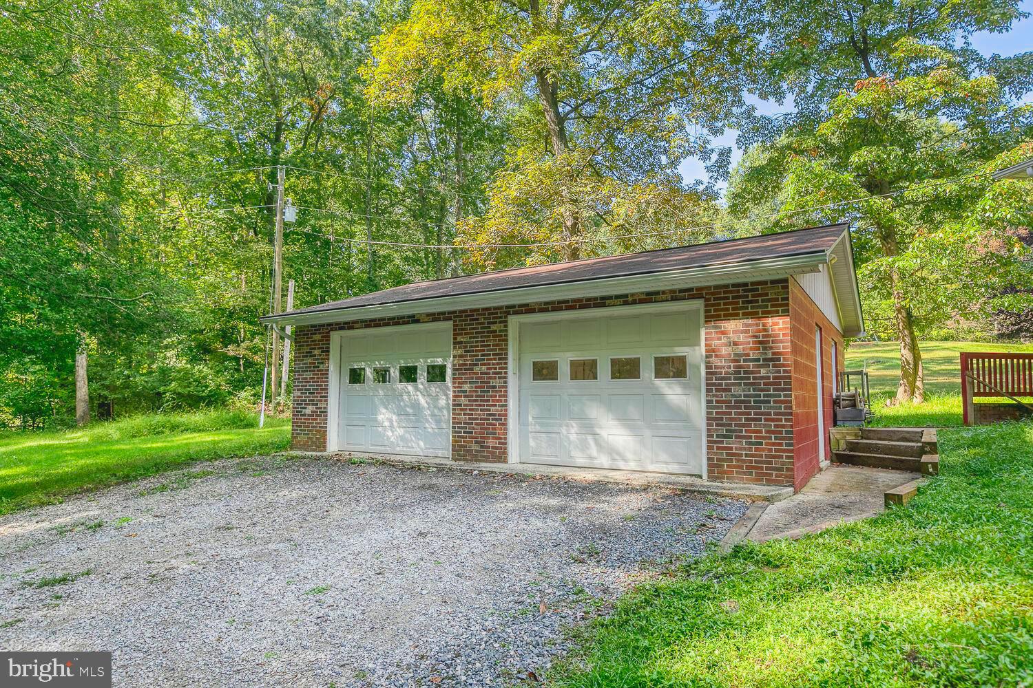 OVERSIZED DETACHED TWO CAR GARAGE!