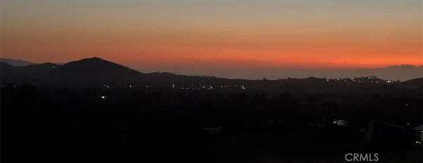a view of sunset