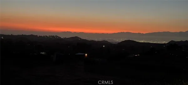 a view of city and mountain