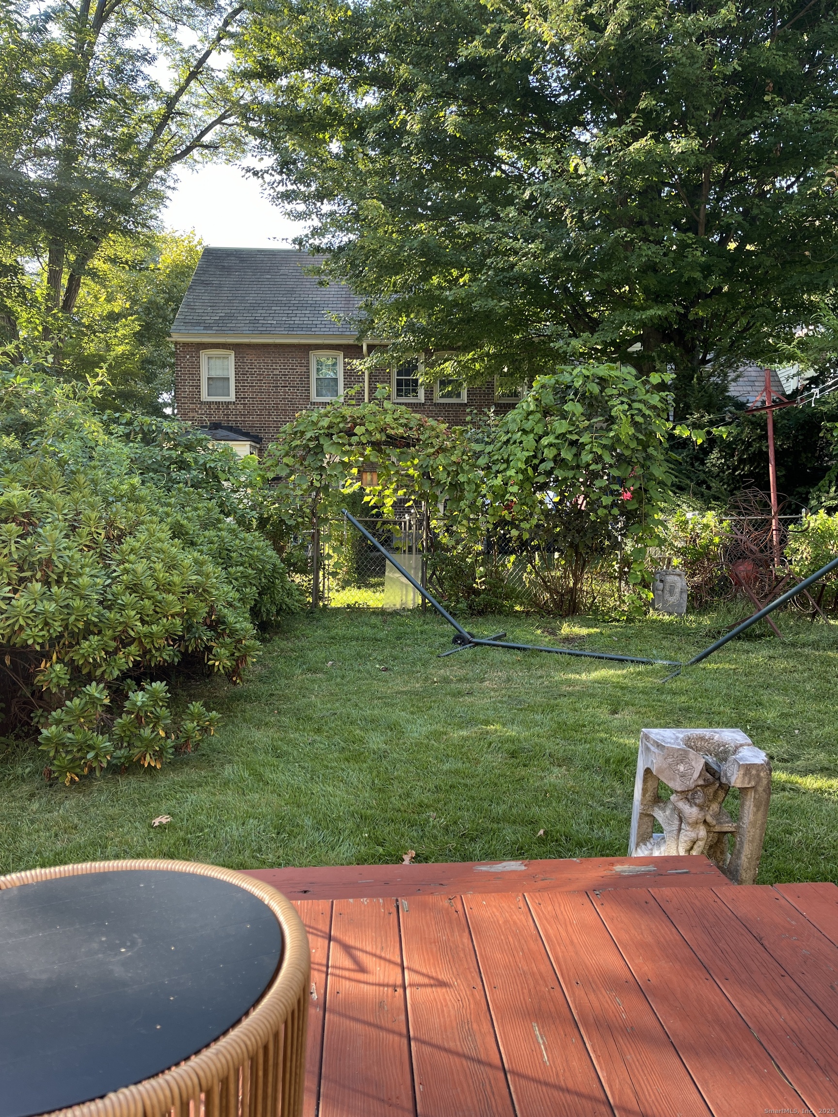 68 Cole Street Bridgeport, CT 06604 - Photo 20 of 31 a view of a backyard with a garden