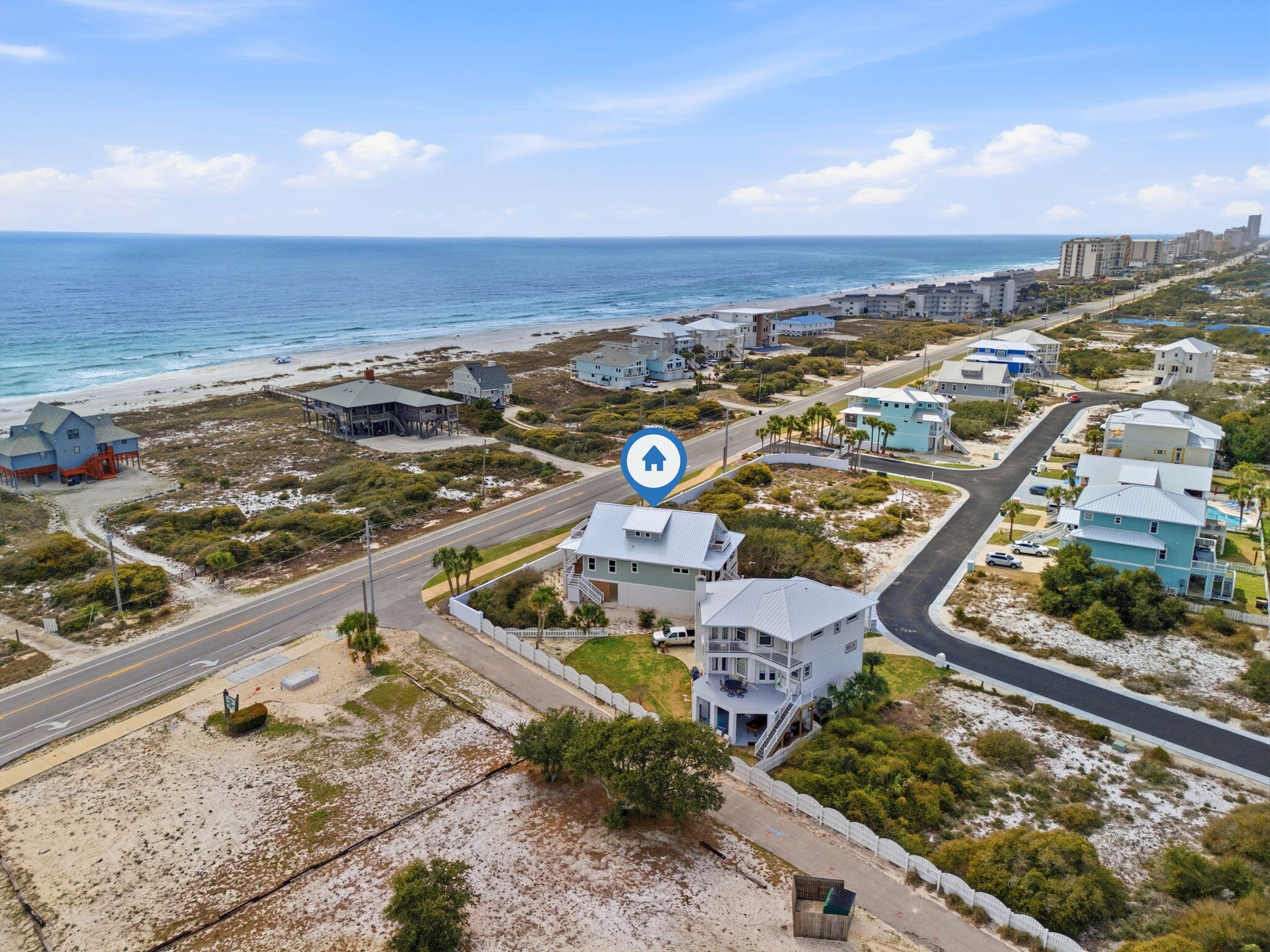 425 Gulfview Lane Perdido Key, FL 32507 - Photo 50 of 71 an aerial view of residential houses with outdoor space