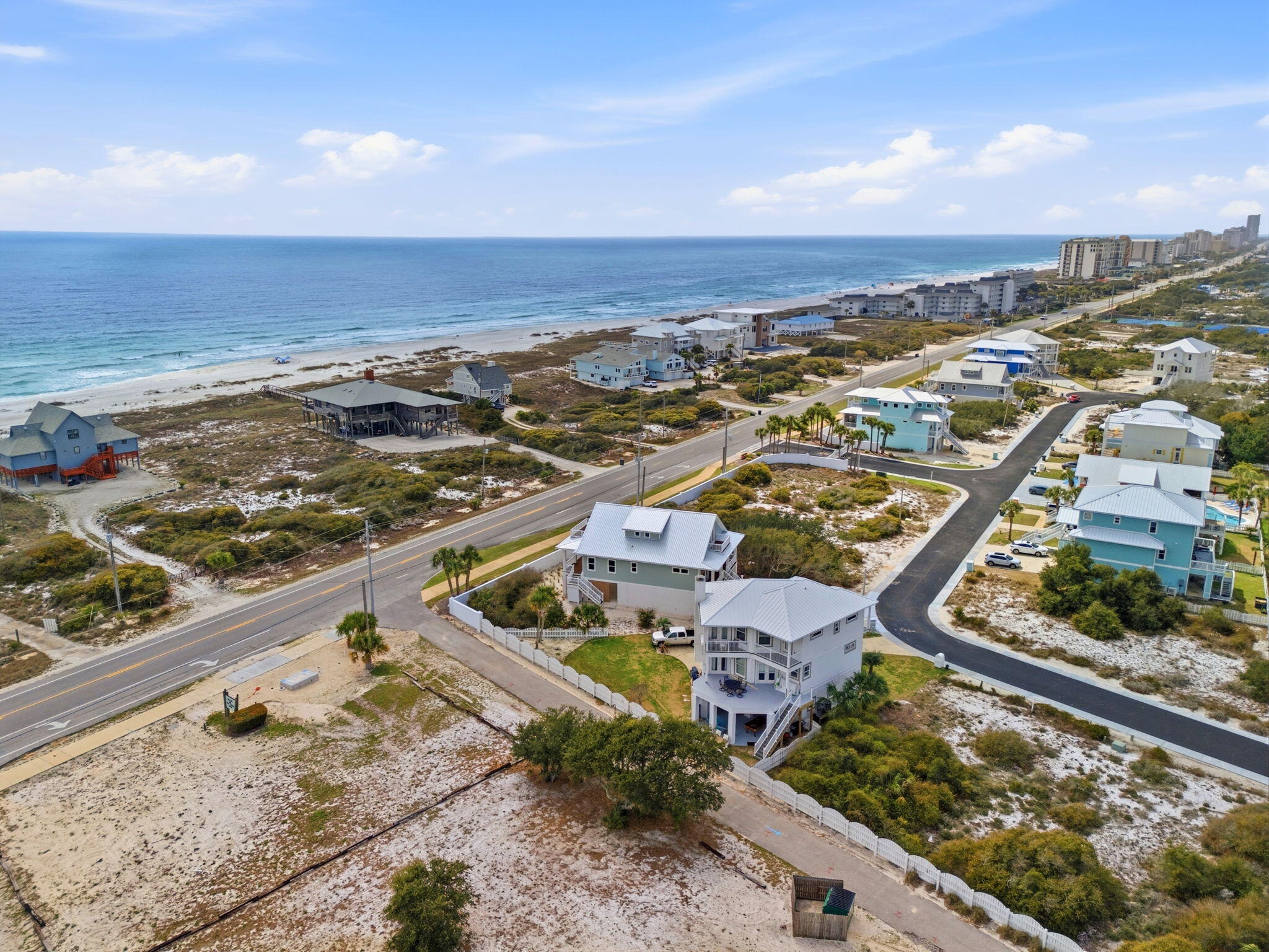 425 Gulfview Lane Perdido Key, FL 32507 - Photo 51 of 71 an aerial view of residential building and ocean view