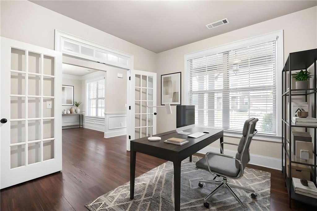 103 Gray Trail Acworth, GA 30101 - Photo 6 of 44 a view of a workspace with furniture and a window