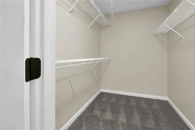 a view of walk in closet