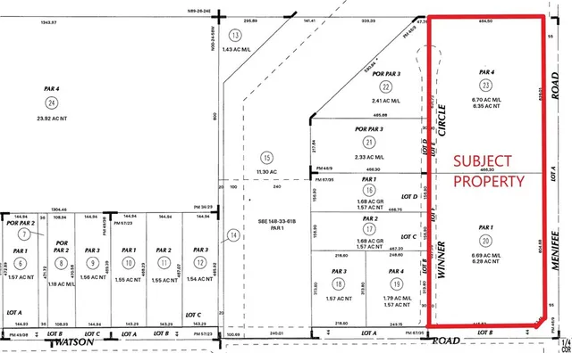 $1,080,000 | 0 Menifee Rd/watson Road, Menifee, CA 92585