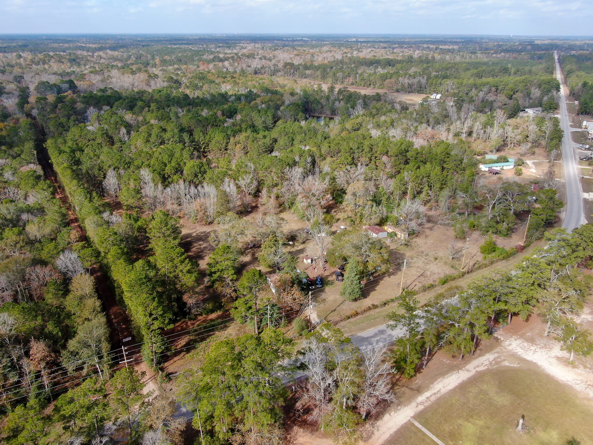 11260 Crockett Martin Road Conroe, TX 77306 - Photo 20 of 24 a view of a city with lush green forest