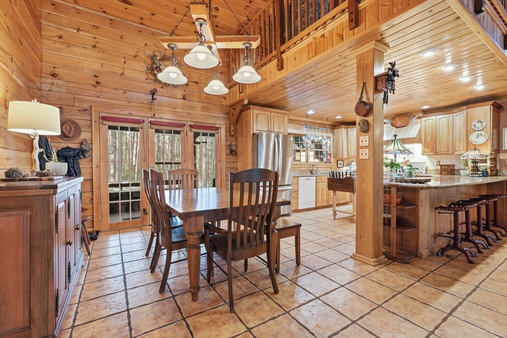 8 Ring Road Chesterfield, MA 01084 - Photo 14 of 42 a view of a dining room with furniture