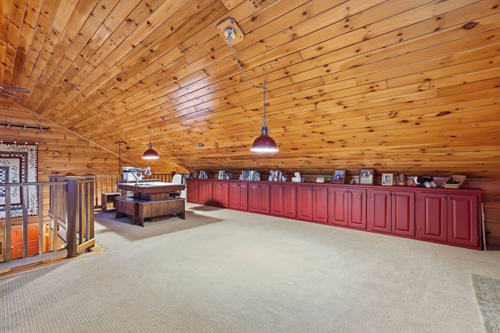 8 Ring Road Chesterfield, MA 01084 - Photo 16 of 42 a view of a room with wooden walls