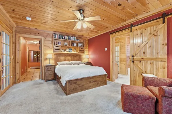 a bathroom with a sink a vanity and a mirror