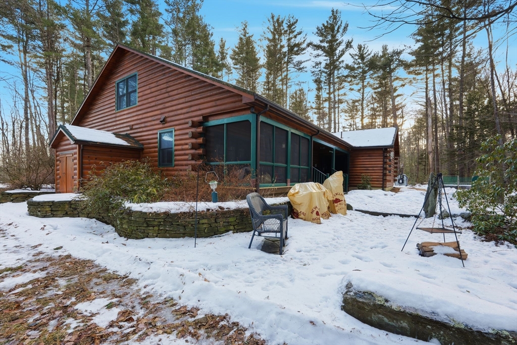 8 Ring Road Chesterfield, MA 01084 - Photo 35 of 42 a view of a couches in patio