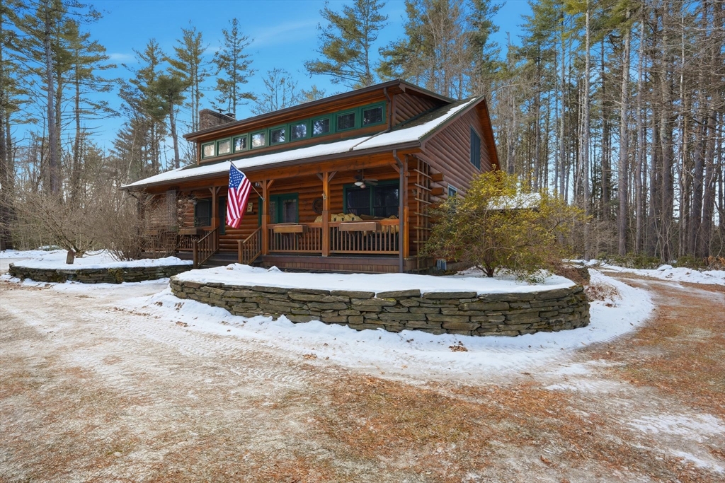 8 Ring Road Chesterfield, MA 01084 - Photo 4 of 42 a front view of a house