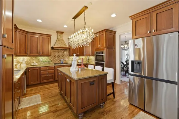a bathroom with a sink double vanity and a mirror