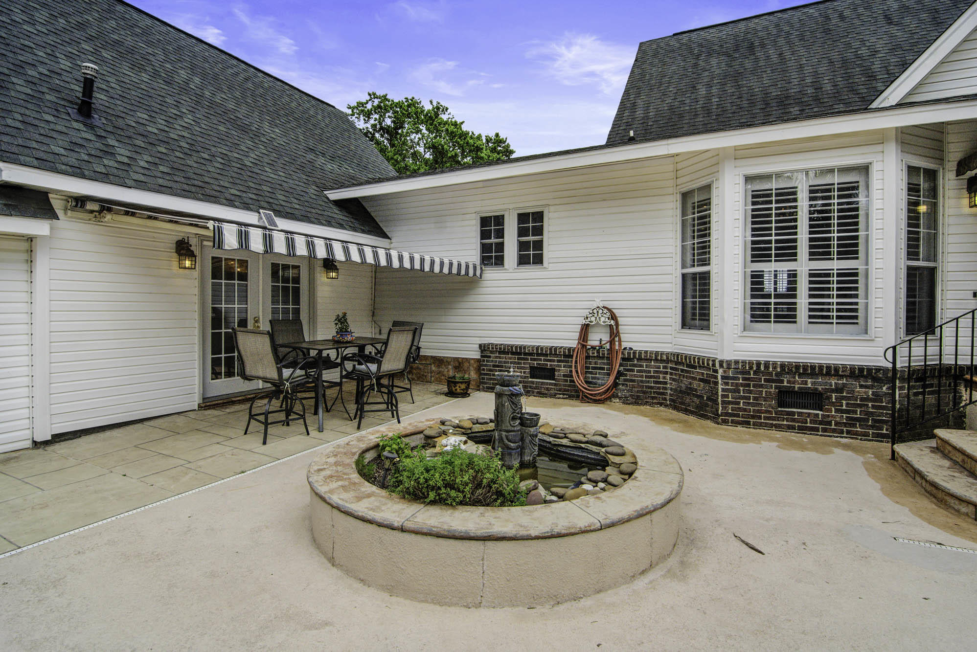 119 Walton Grove Road Summerville, SC 29483 - Photo 52 of 55 Back Patio/Fountain