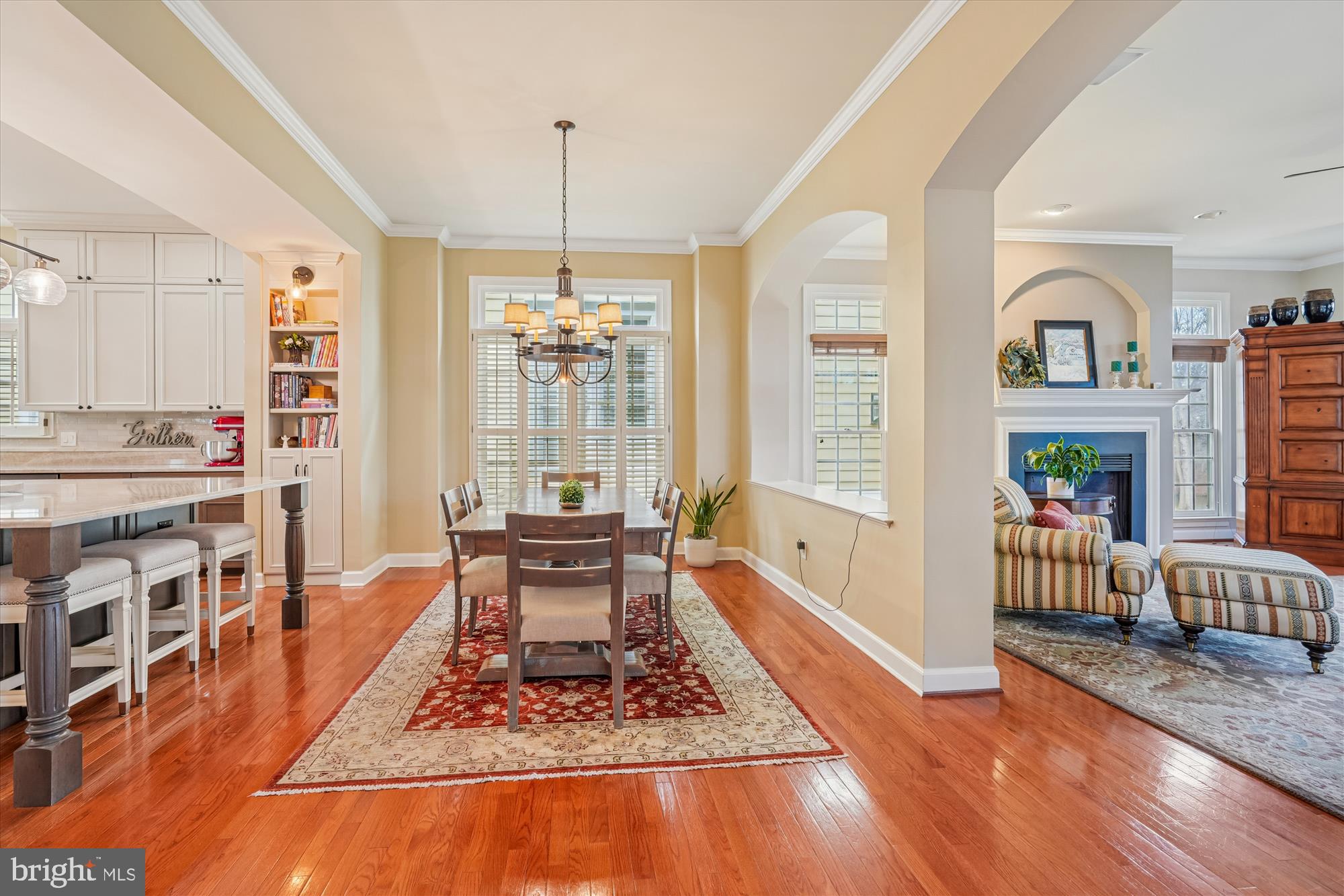 111 Lake Street Gaithersburg, MD 20878 - Photo 15 of 77 a living room with furniture and a wooden floor