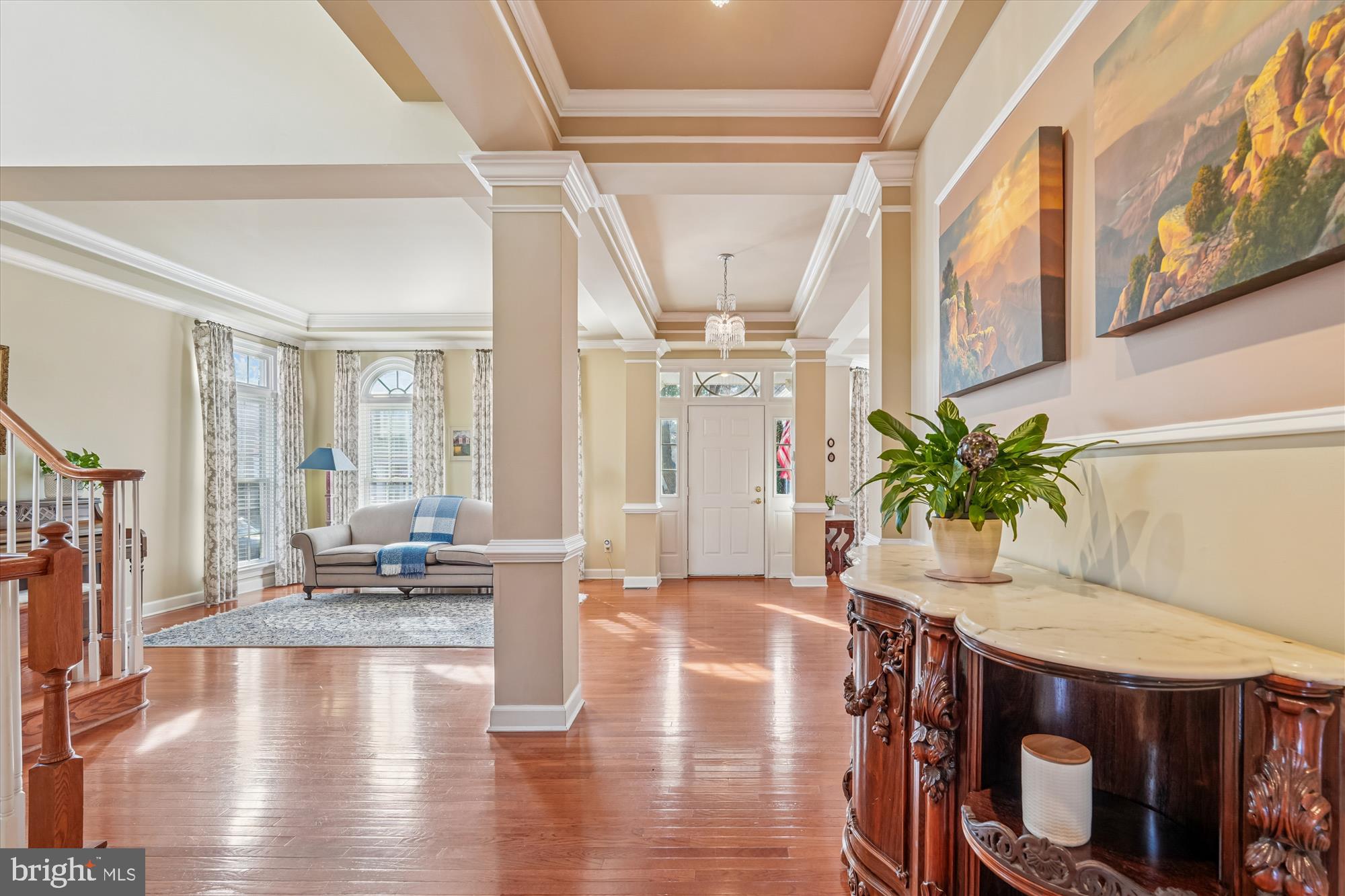 111 Lake Street Gaithersburg, MD 20878 - Photo 2 of 77 a view of living room kitchen and entryway