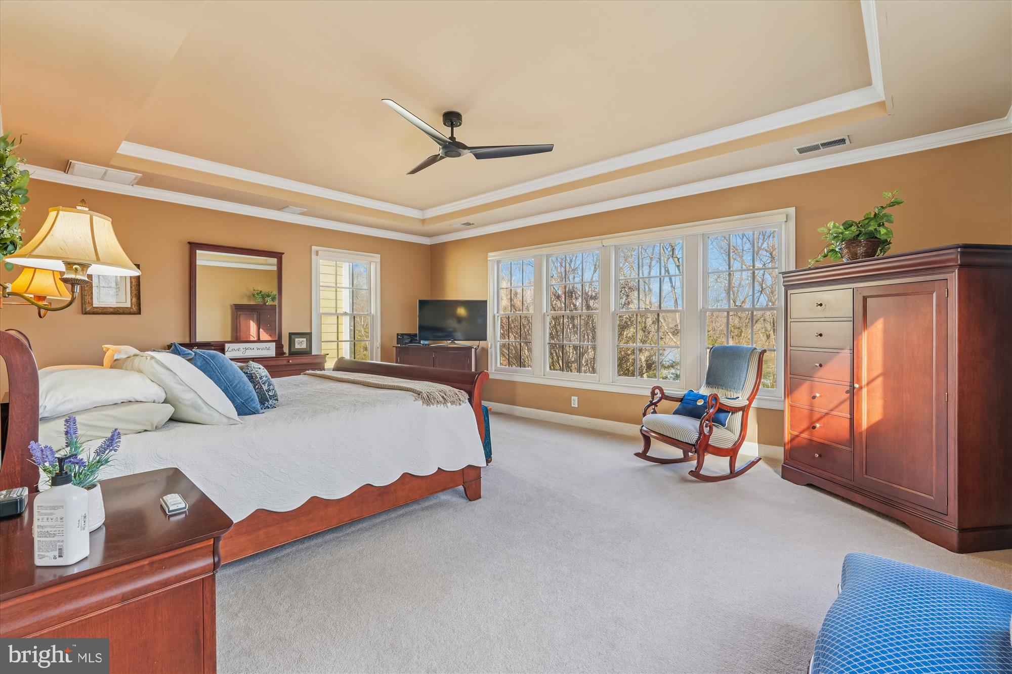 111 Lake Street Gaithersburg, MD 20878 - Photo 26 of 77 Light-filled luxury primary suite w/ crown molding