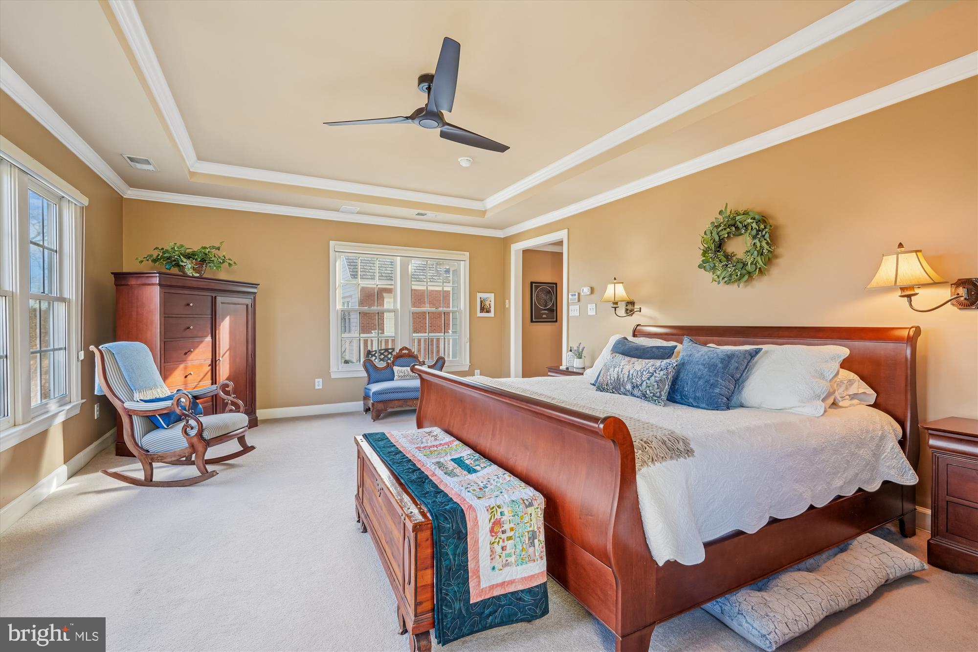 111 Lake Street Gaithersburg, MD 20878 - Photo 28 of 77 Luxury primary suite w/ versatile sitting area