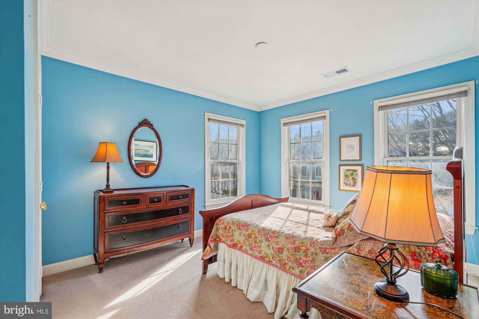 111 Lake Street Gaithersburg, MD 20878 - Photo 40 of 77 a bedroom with a bed and wooden floor