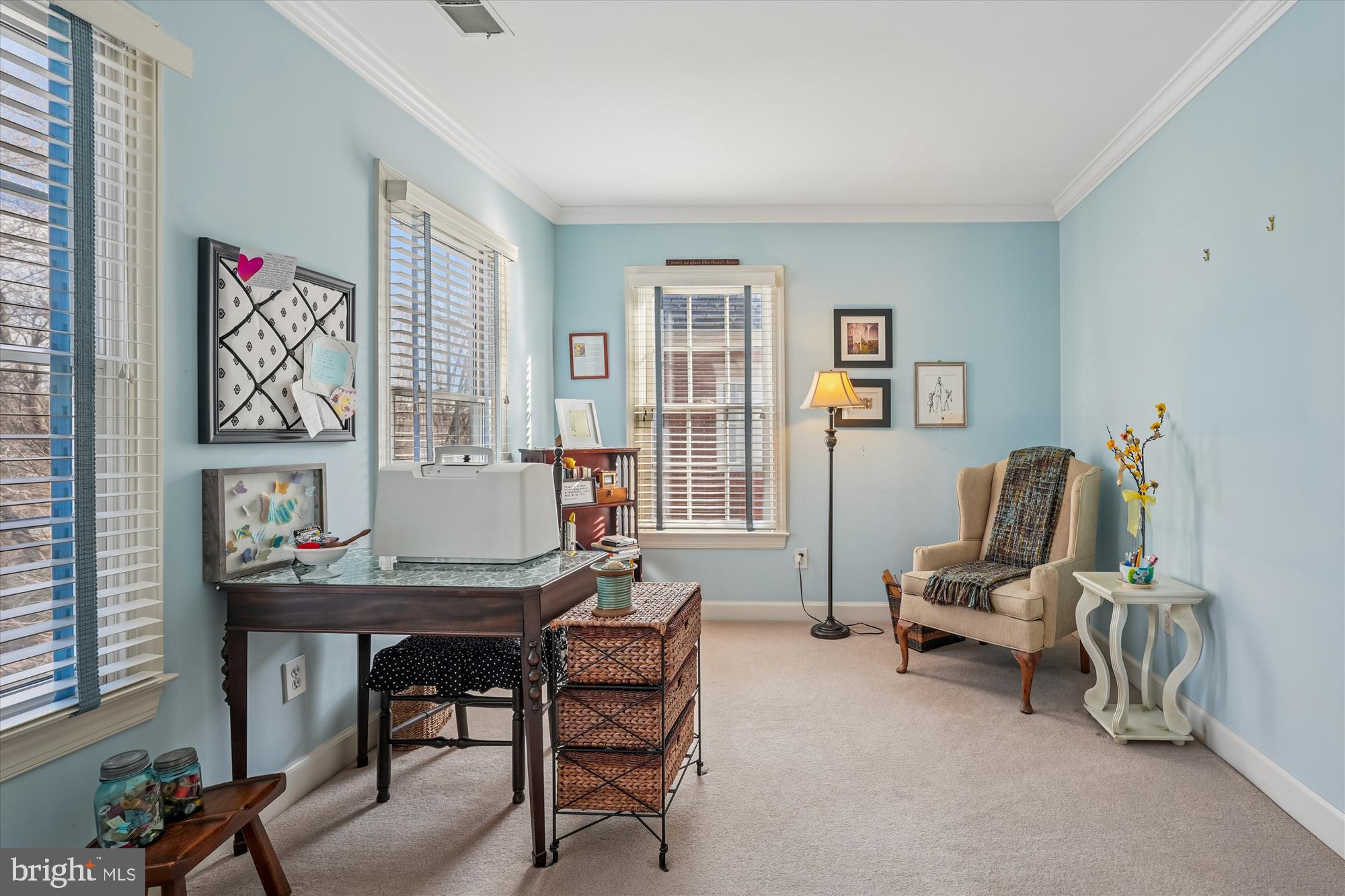 111 Lake Street Gaithersburg, MD 20878 - Photo 42 of 77 a view of a workspace with furniture and a window