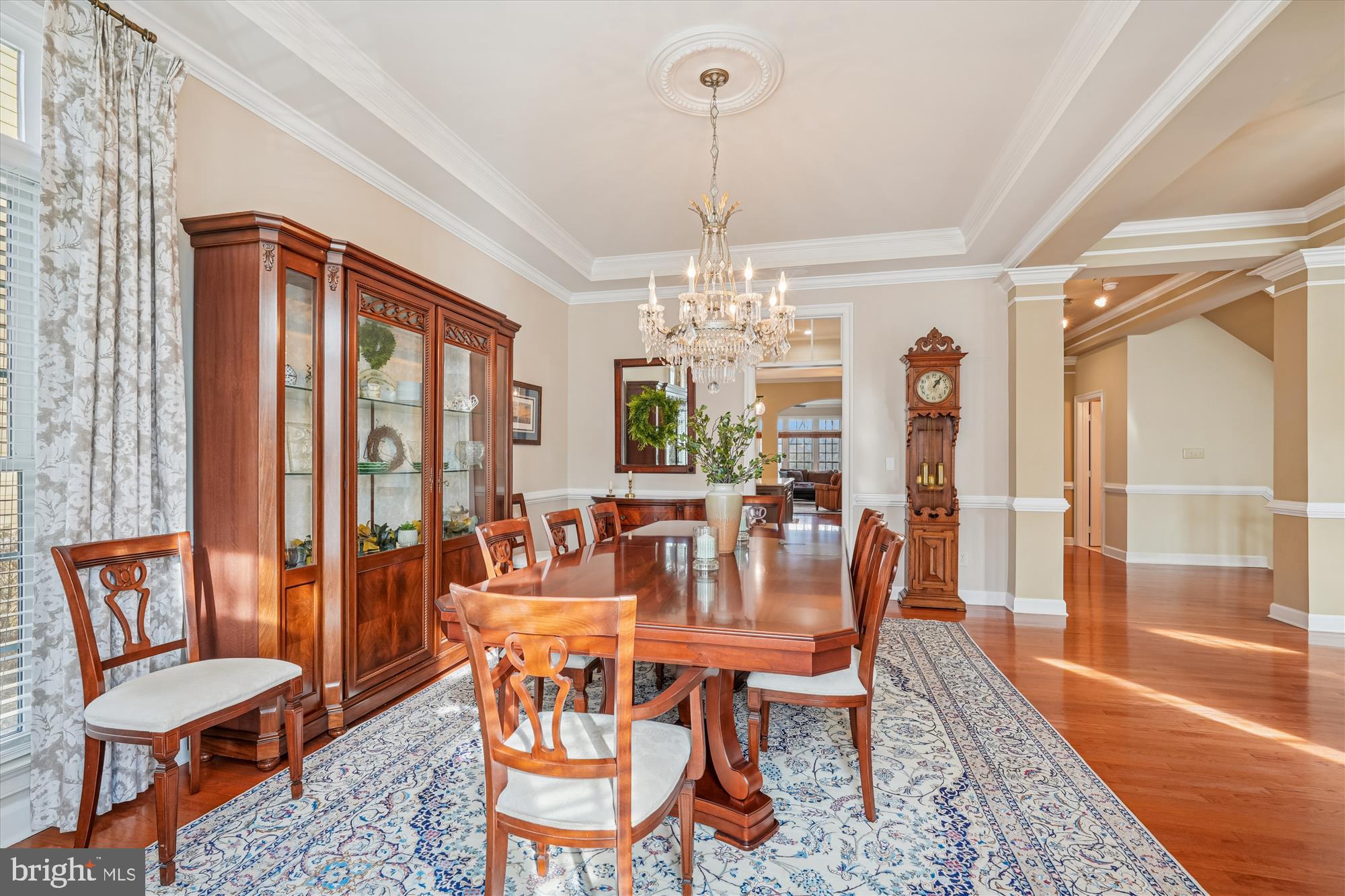 111 Lake Street Gaithersburg, MD 20878 - Photo 9 of 77 a view of a dining room with furniture window and wooden floor