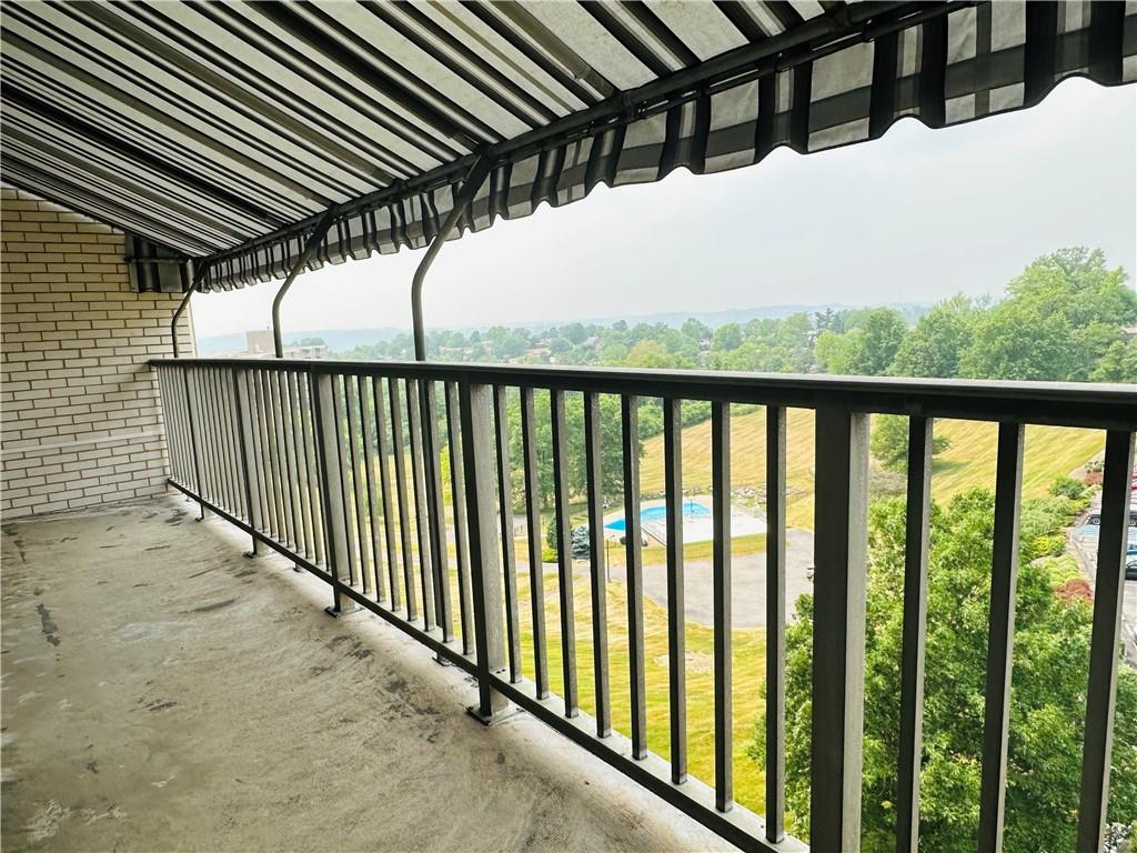 1150 Bower Hill Road, Unit 718B Mt. Lebanon, PA 15243 - Photo 19 of 21 a view of balcony