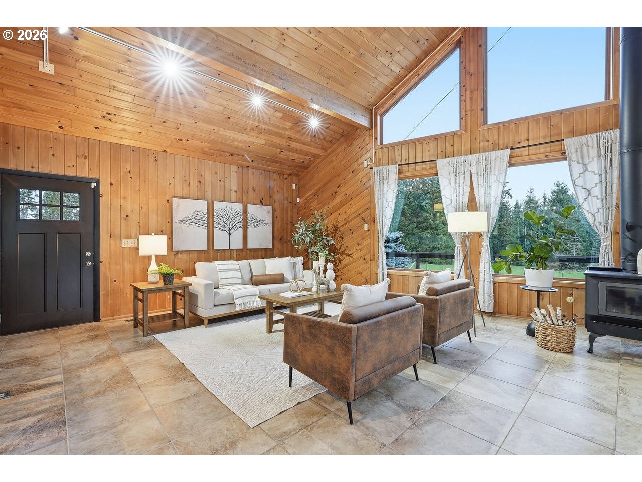 20044 South Fischers Mill Road Oregon City, OR 97045 - Photo 7 of 48 a living room with furniture and a large window