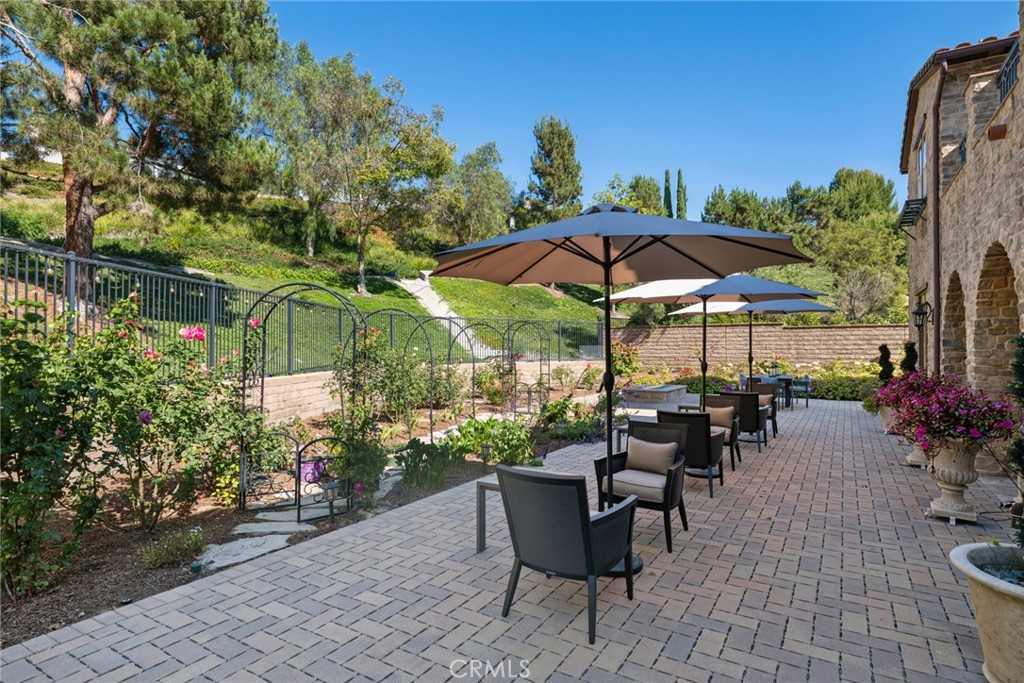 2 Ali Lane Ladera Ranch, CA 92694 - Photo 18 of 75 The interior courtyard provides an additional outdoor gathering area with its inviting fireplace
