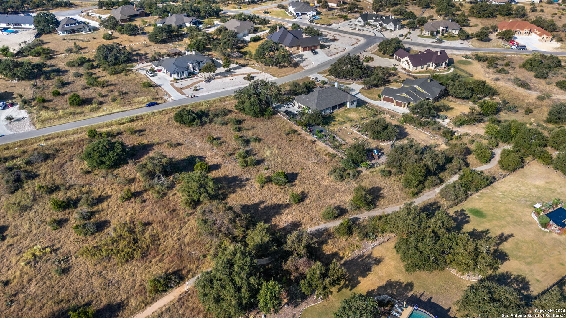 1918 Rothschild New Braunfels, TX 78132 - Photo 12 of 13 an aerial view of residential houses with green space