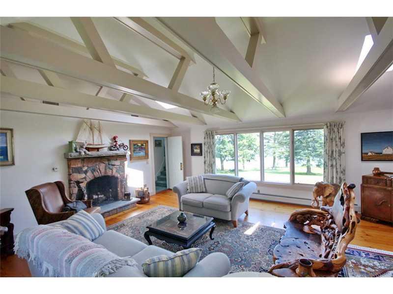 608 Gouldsboro Point Road Gouldsboro, ME 04607 - Photo 11 of 26 Living Room. beautiful cathedral...
