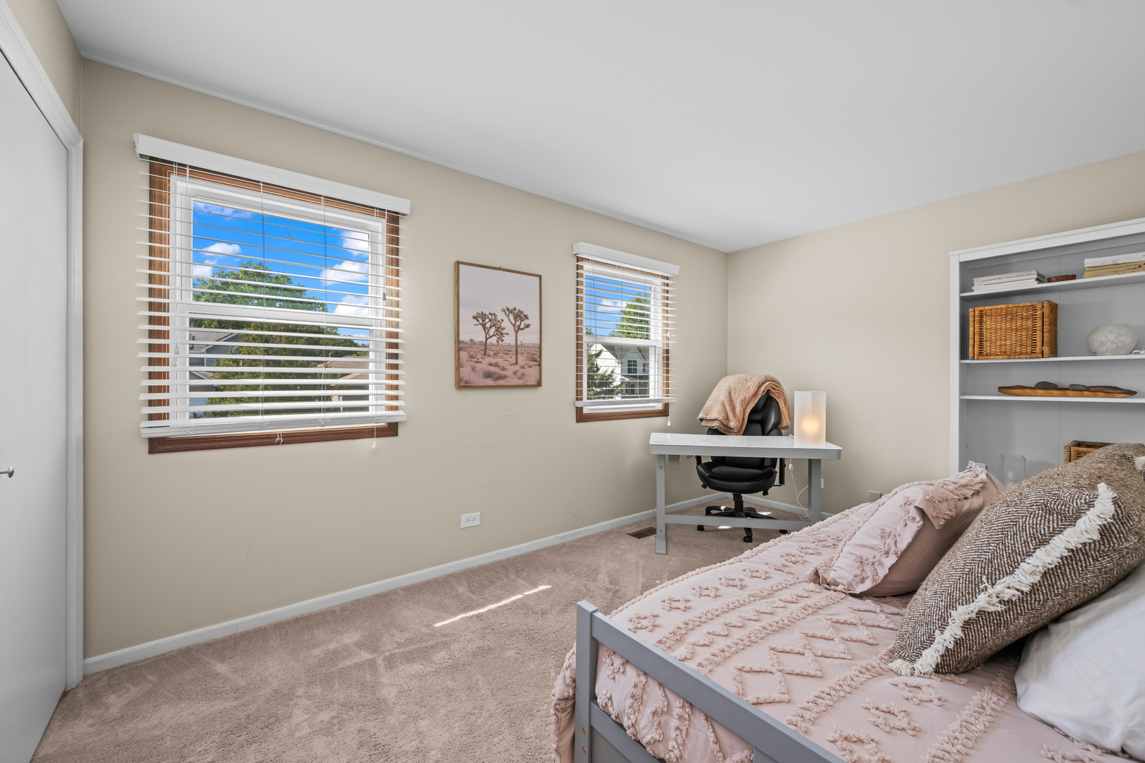 S579 Robbins Street Winfield, IL 60190 - Photo 23 of 36 a bedroom with a bed and a window